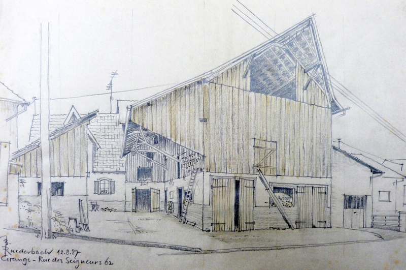 Boerenschuur in Ruederbach