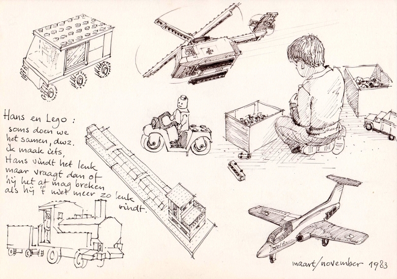 Hans en Lego