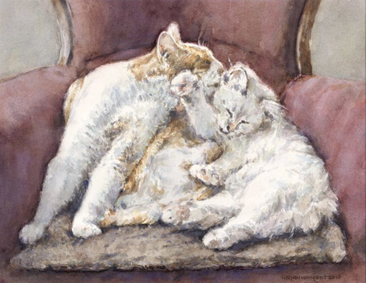 Wasbeurt (Vossie en Nina)