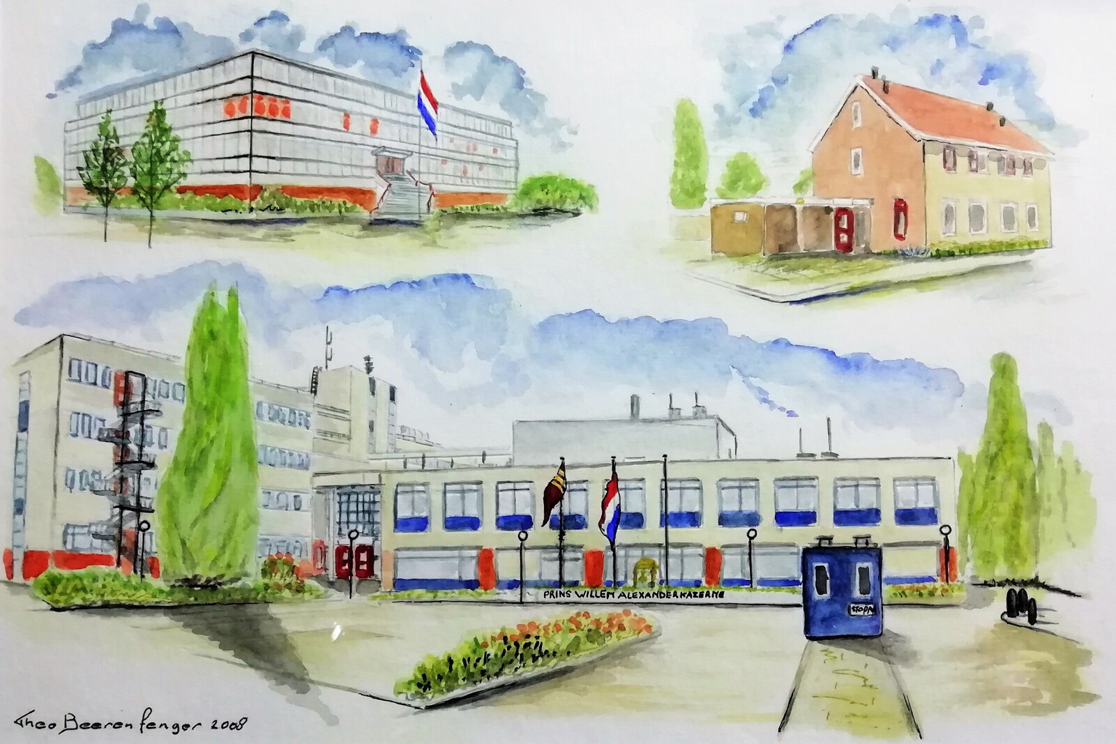 Prins Willem Alexanderkazerne te Gouda