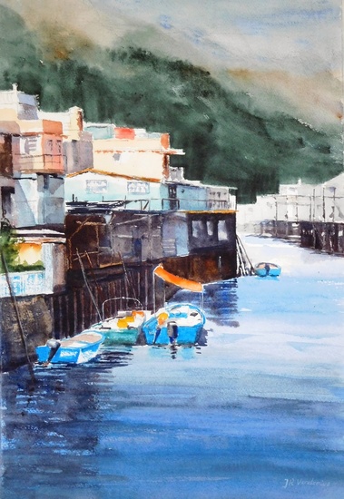 HongKong fishingboats 