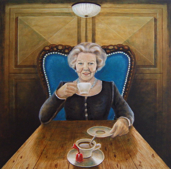 Op de koffie bij Beatrix