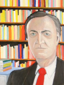 Overzicht van diverse schilderijen die Hans de afgelopen decennia heeft gemaakt.