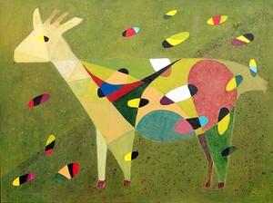 Afgelopen dinsdagmiddag zijn we (cursisten van het Kunstencentrum onder leiding van Iris Slock) naar de kinderboerderij geweest. Schilders vinden overal hun weg. Konijnen, kippen, geiten, schapen, koeien en varkens in allerlei standen, stonden voor ons model. Zij zijn ditmaal voer voor óns.