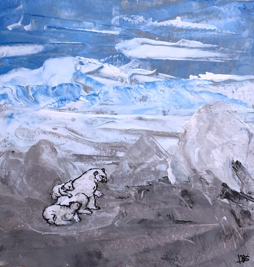 WINTER — een koude, bijna eindeloze wereld waarin het leven zich klein en kwetsbaar toont.