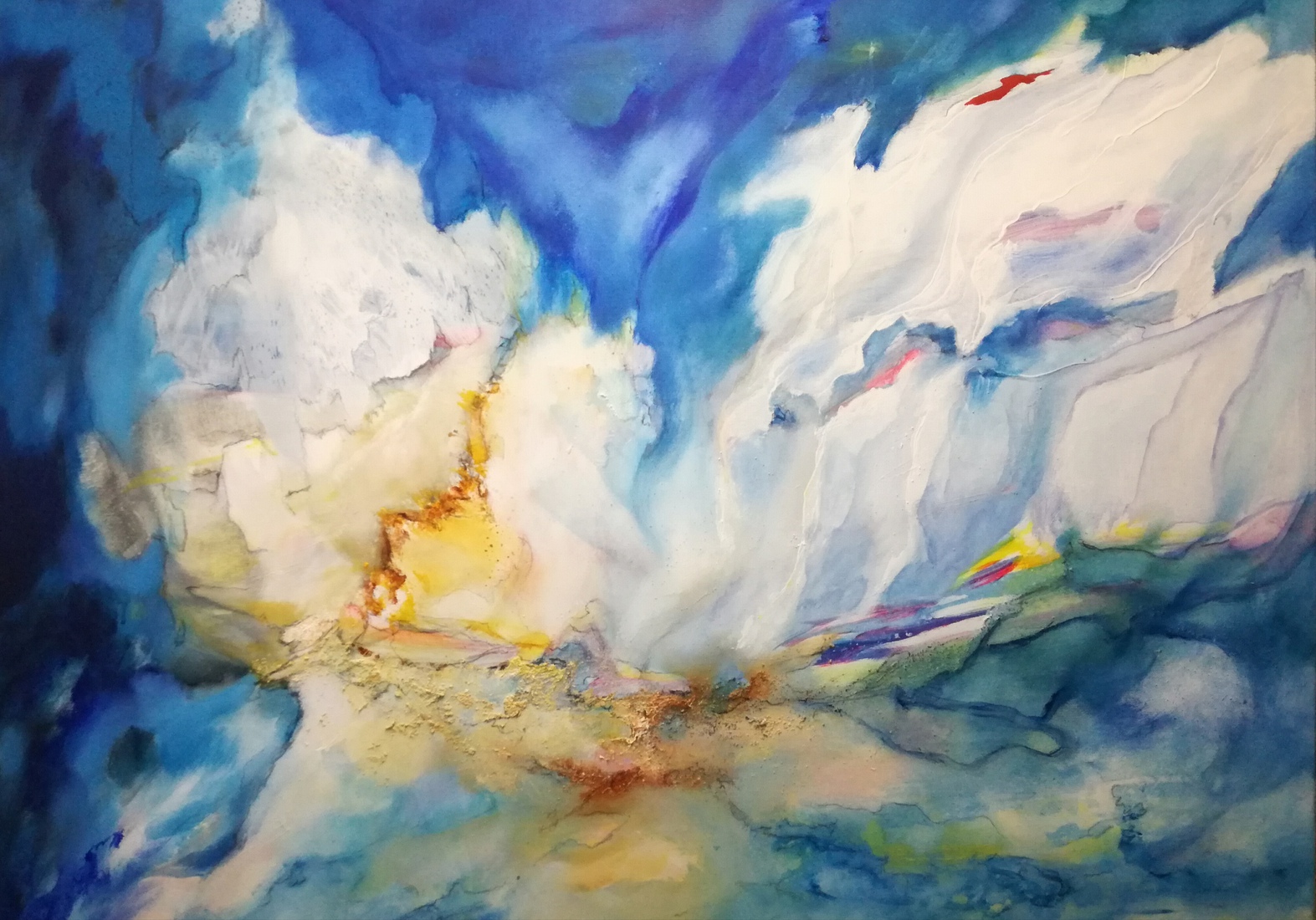 de belofte hangt in de lucht