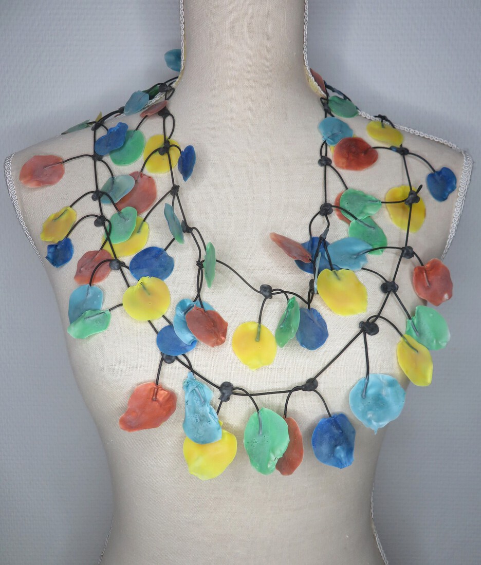 Rubber ketting blaadjes