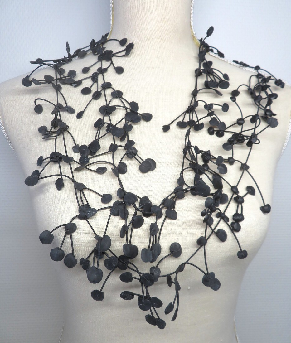 rubber ketting  zwart