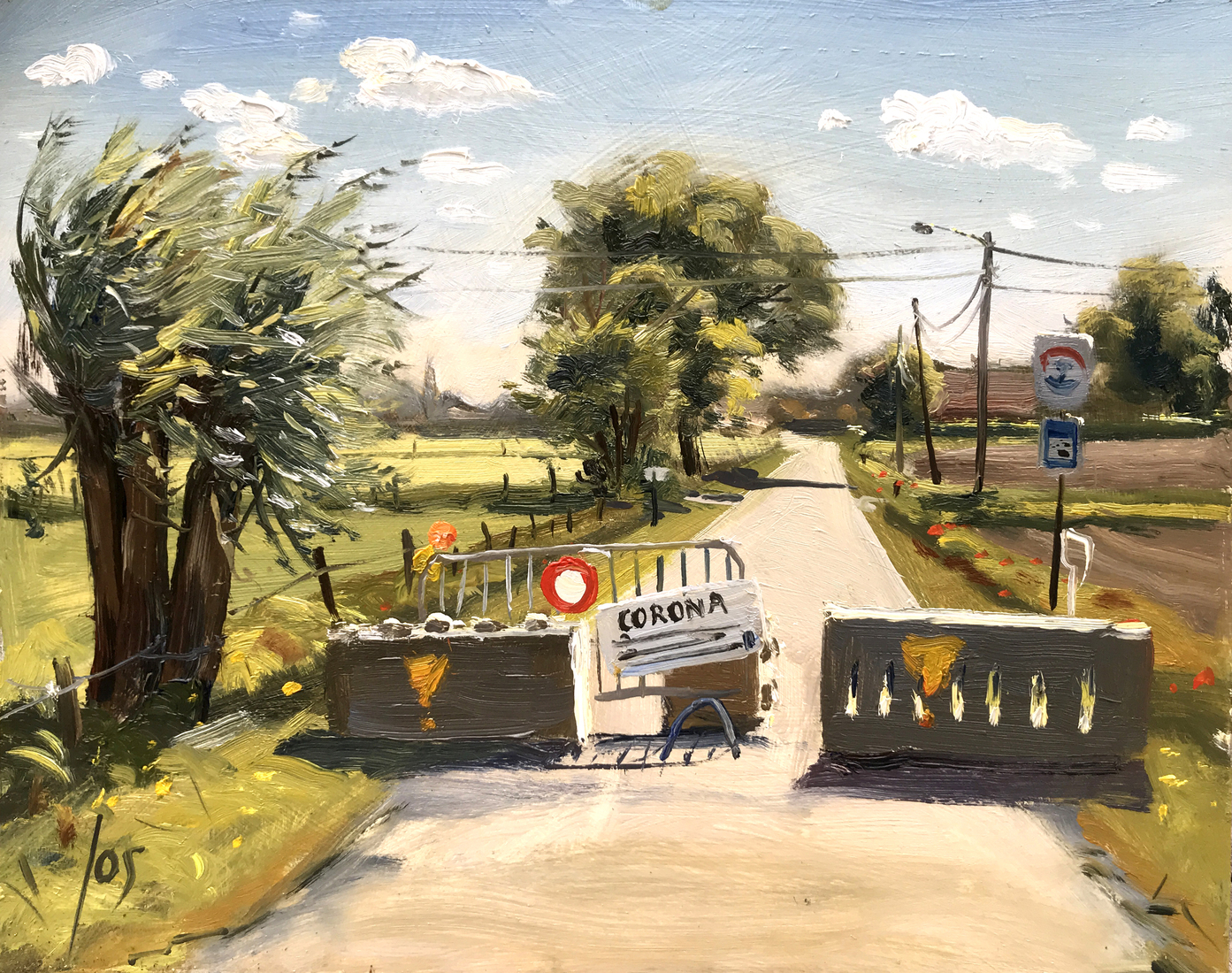 corona grens dicht België