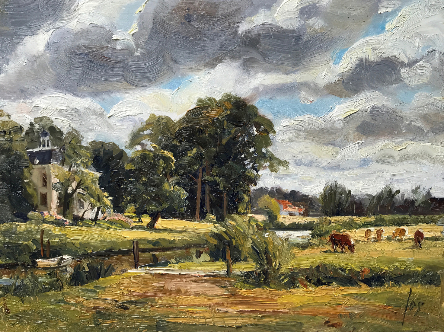 Markdal ten zuiden van Breda