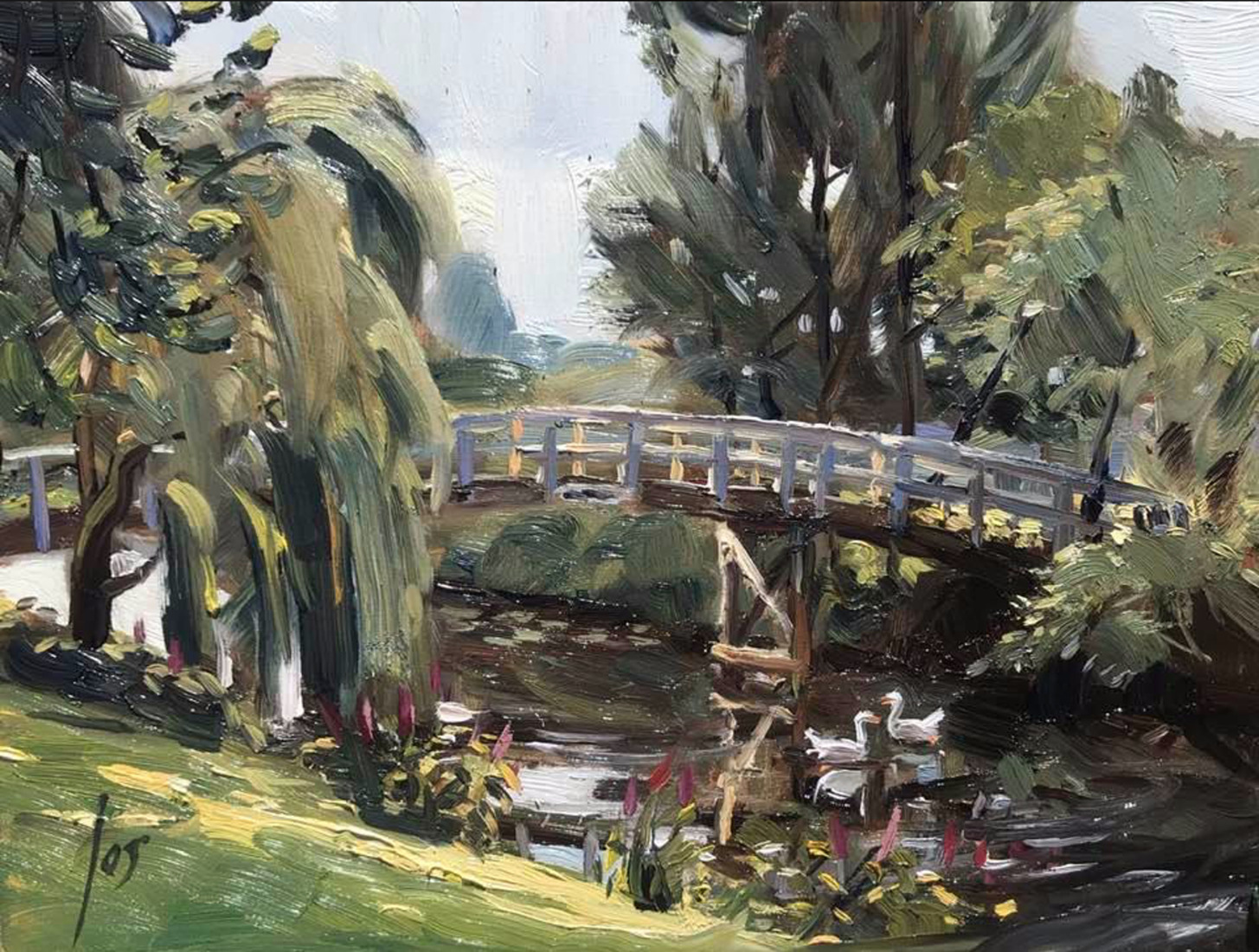 bruggetje over de Mark bij Ginneken