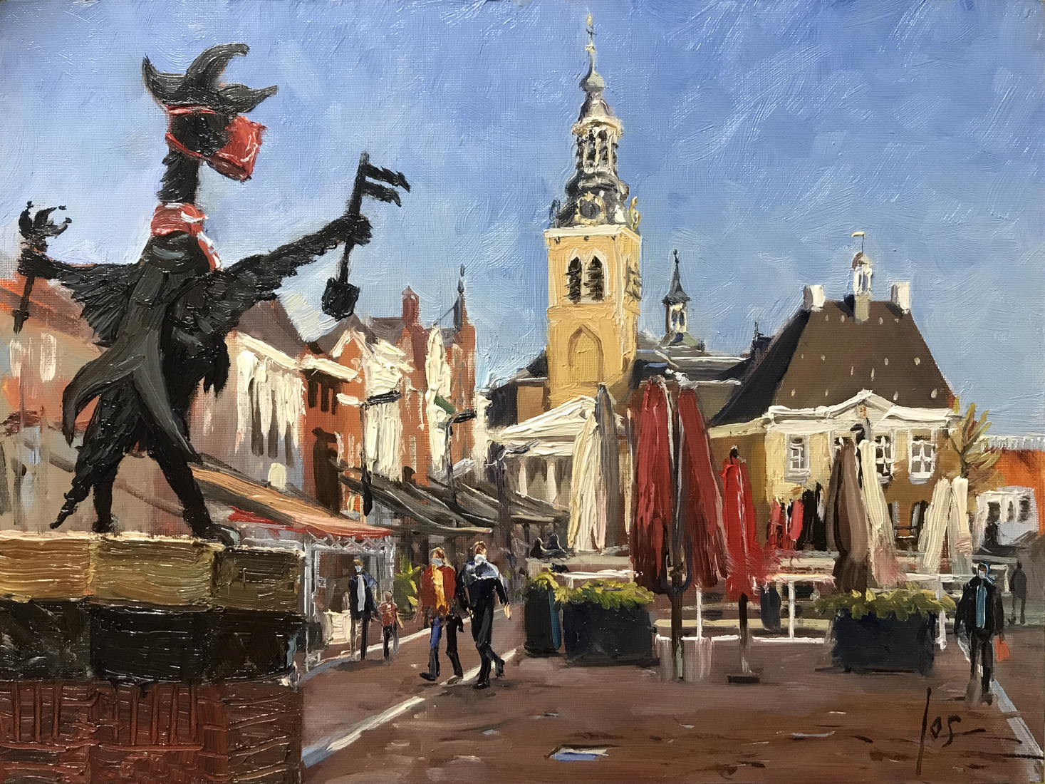 de Tullepetaon op de Markt te Roosendaal