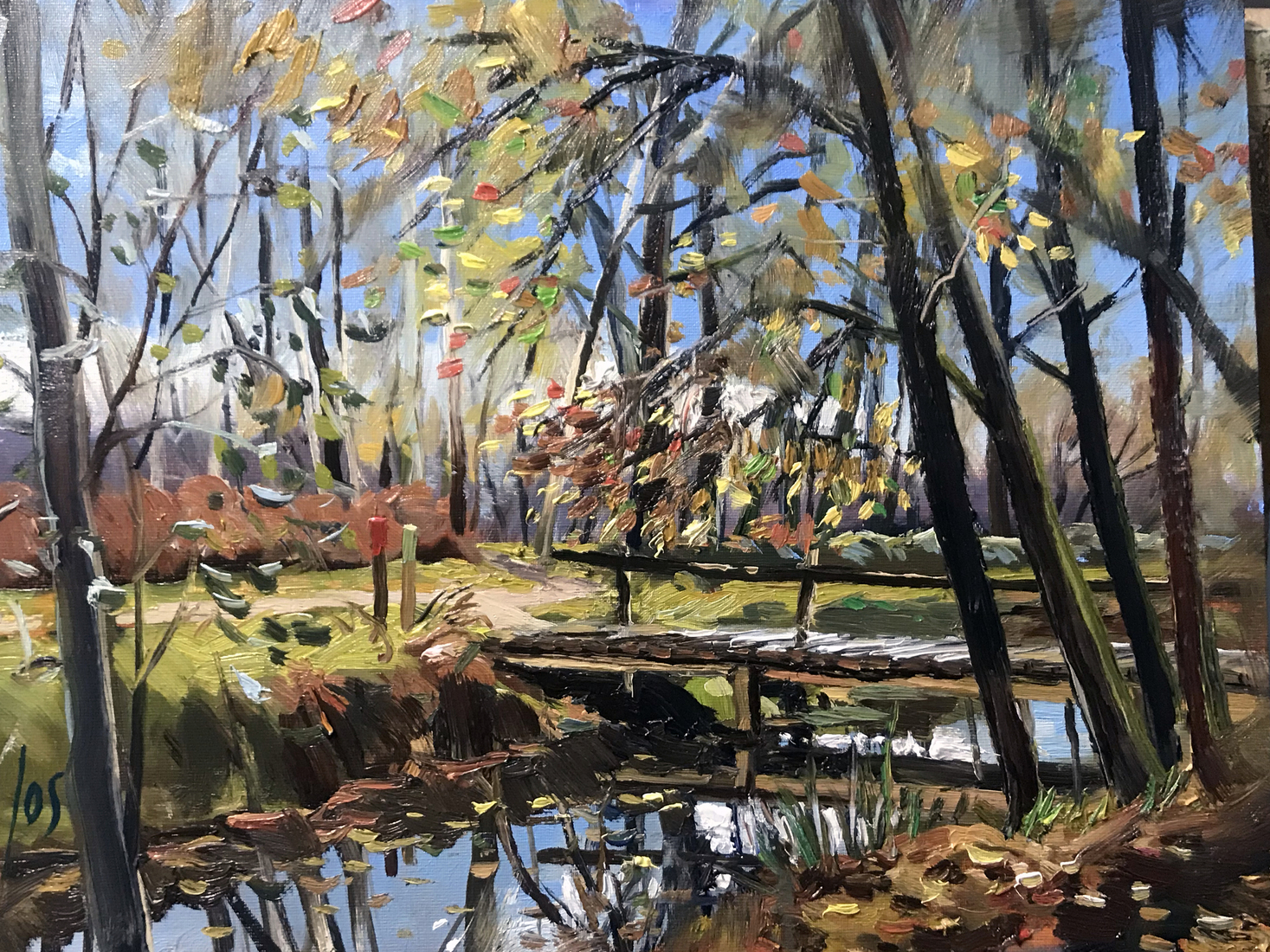 bruggetje in Pannenhoef