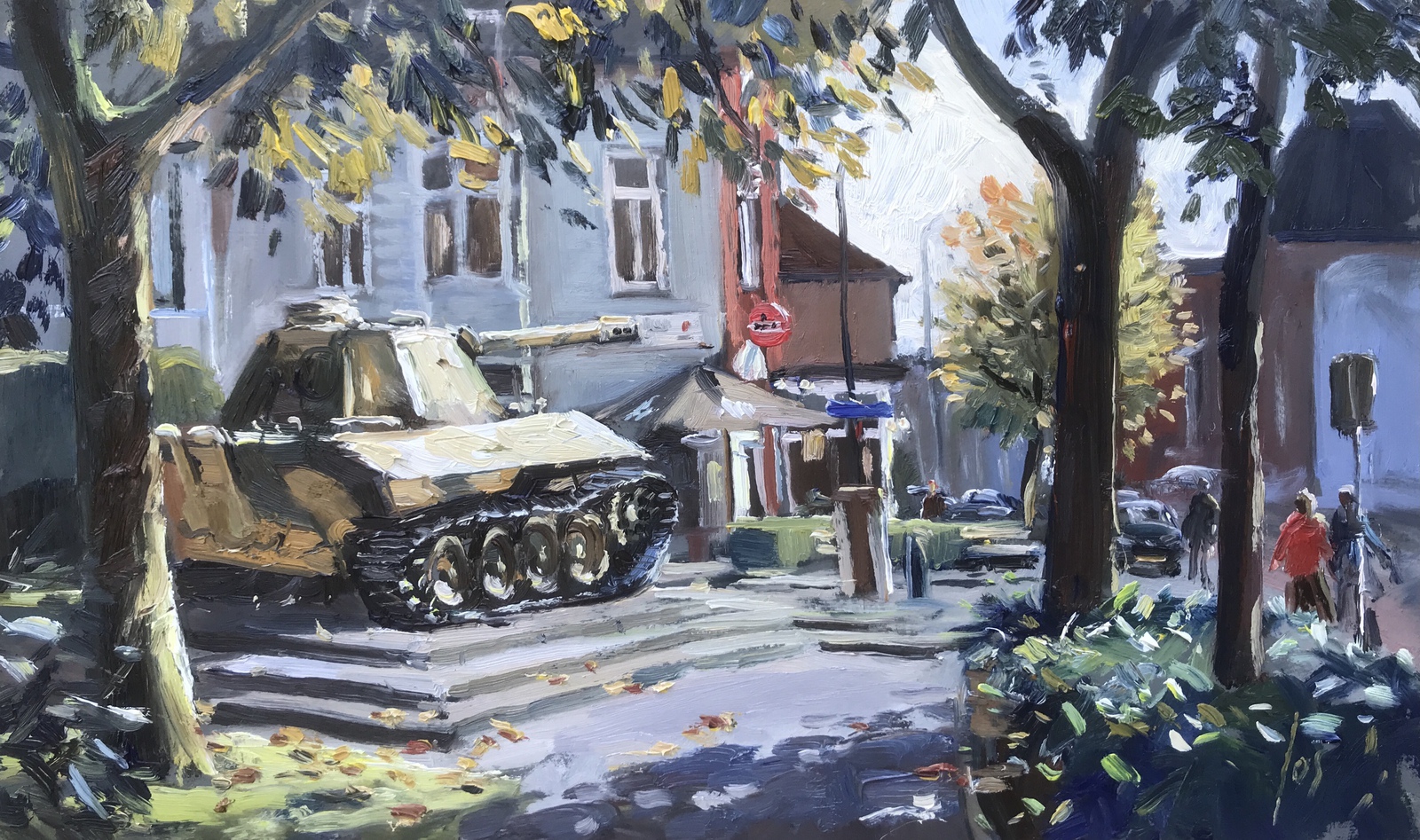 Tank in Breda