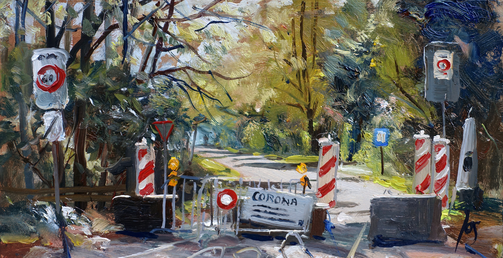 grensovergang bij Jagersrust