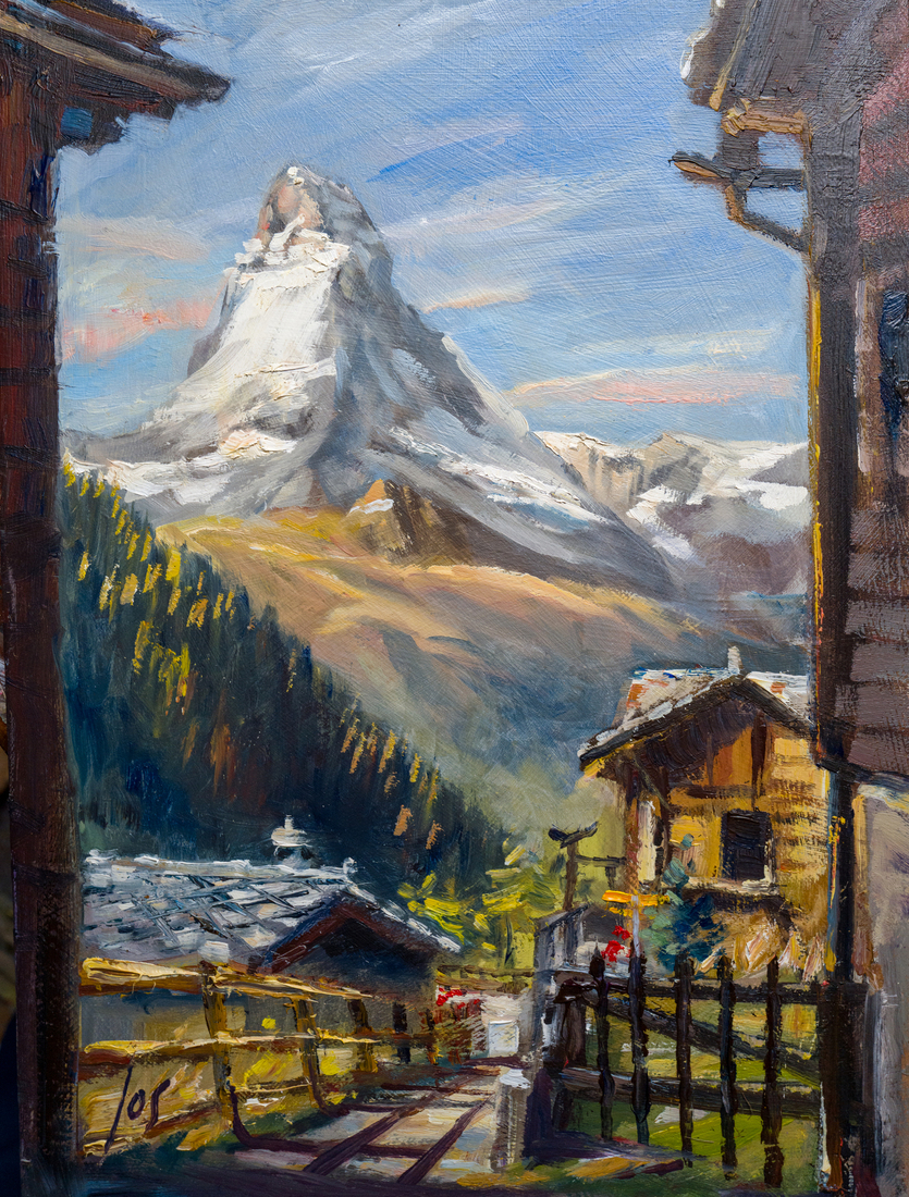 Matterhorn en plein air