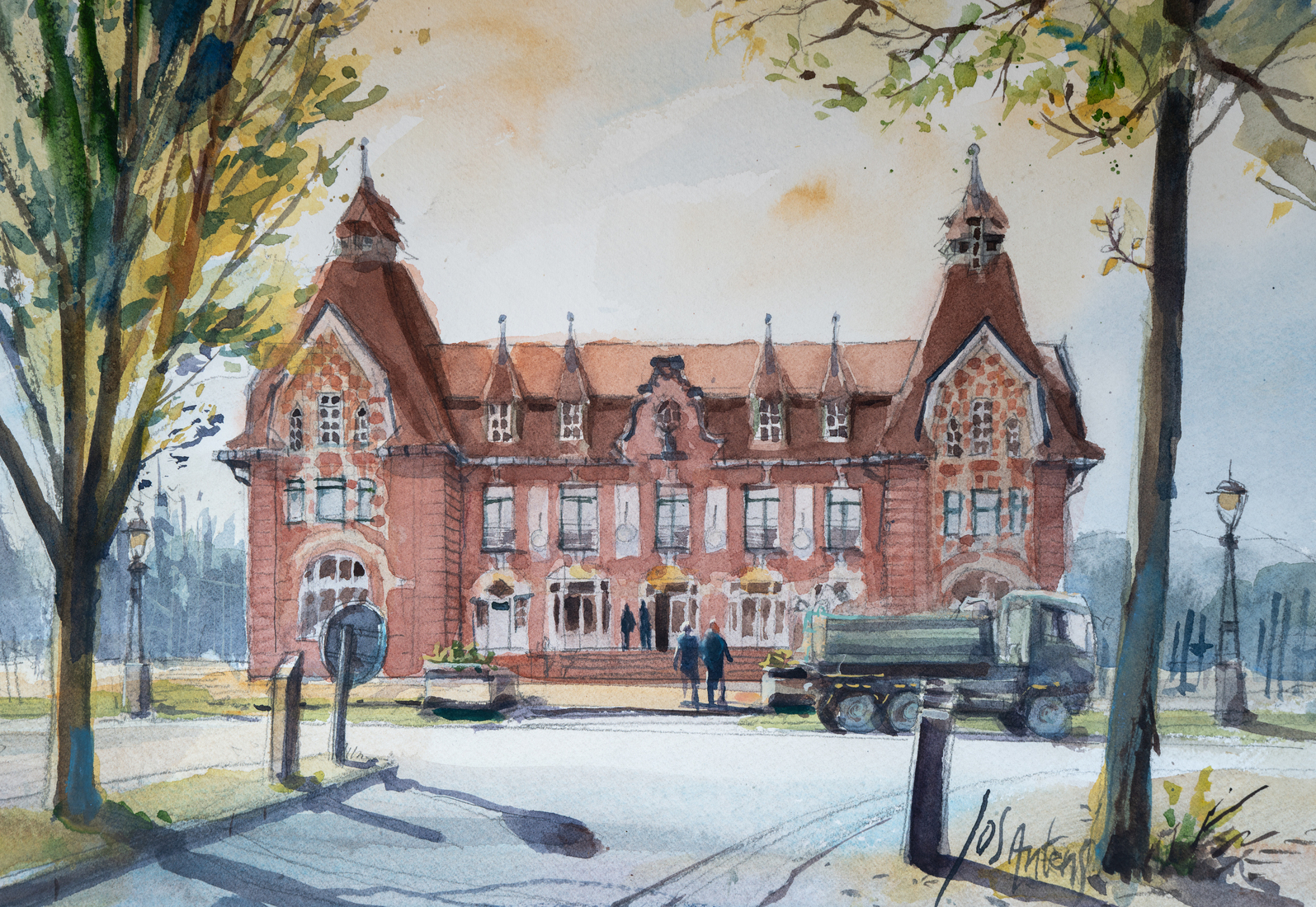 aquarelleren met het AIB