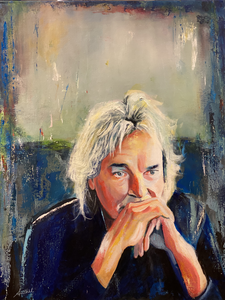 Kunst p.p. (per persoon) zijn portretten waarbij personen worden geïsoleerd uit hun omgeving. Hierdoor krijgen de personages een andere betekenis, en krijgt het kunstwerk een andere lading. Met meer aandacht voor de houding en beweging. Deze kunstwerken vertellen ons een verhaal. Mixed media, geschilderd in acryl met toegevoegde materialen.