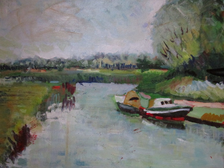 Harbour Warffum, East-Groningen, Netherlands