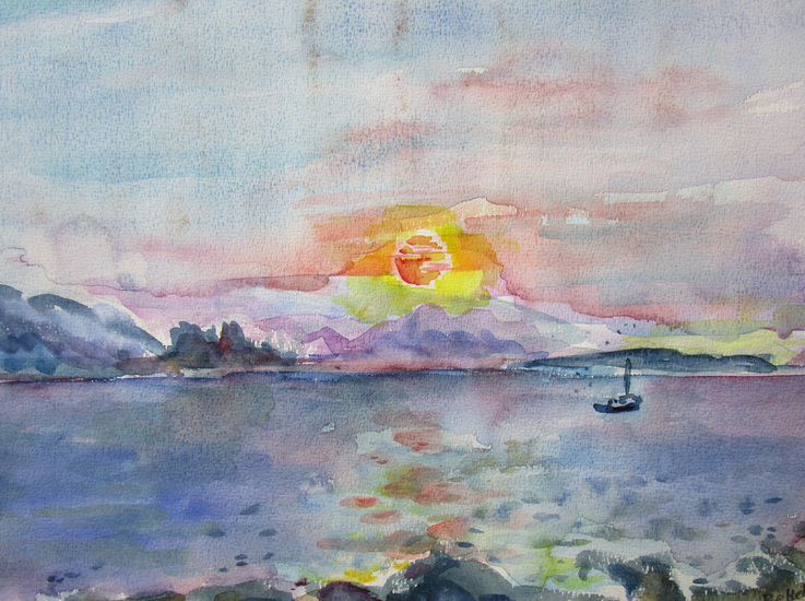 'The rosy-fingered dawn'