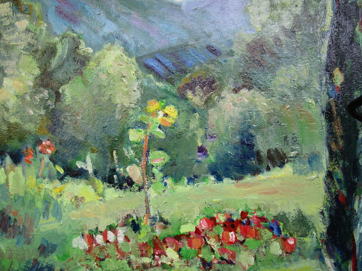 Garden of Le Colombier, Espenel