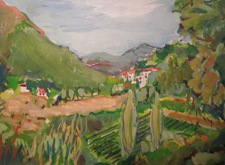 View from Le Colombier