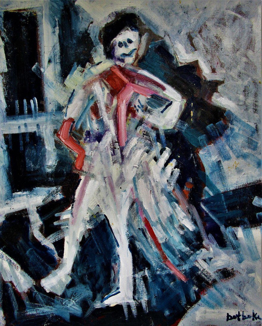 Harlekijnachtige figuur