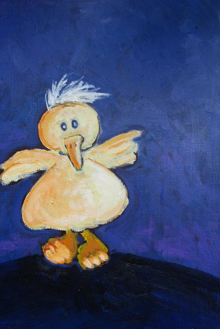 Speelgoedkuikentje