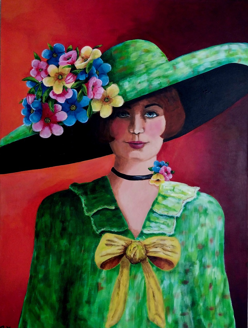 Portret van een lady