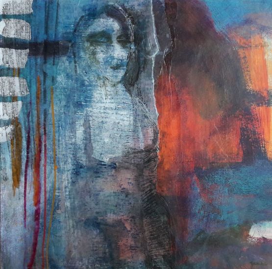 20-1 vrouw met witte vlakjes.