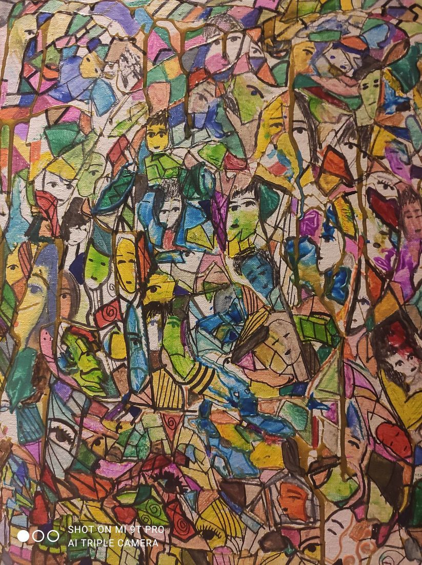 De verschillende kleuren van de mensen