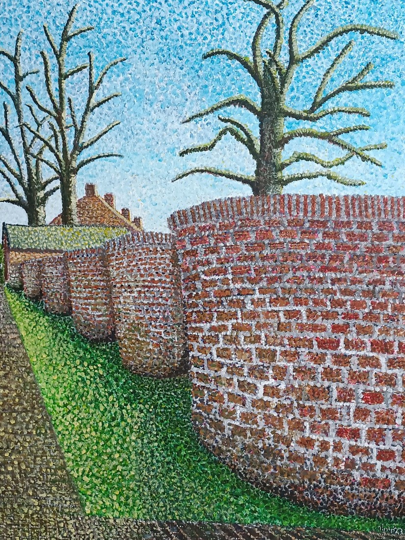 Slangenmuur in Linschoten