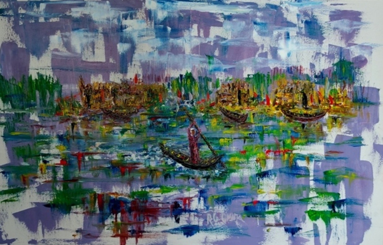 Irak marshland het zuid van Irak