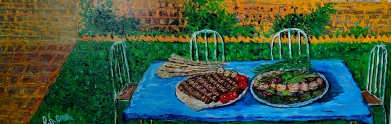 In afwachting van de gasten