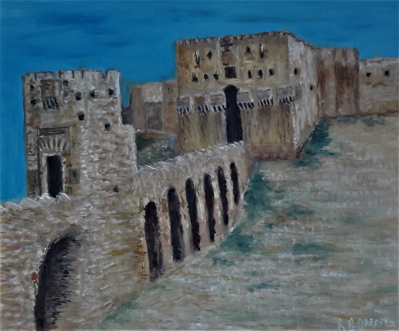 Kasteel Halab in Syrie