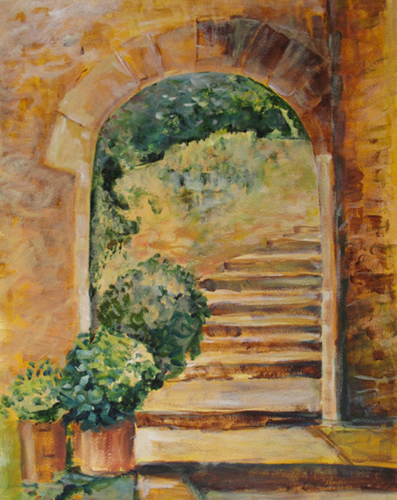 Poort in de Provence