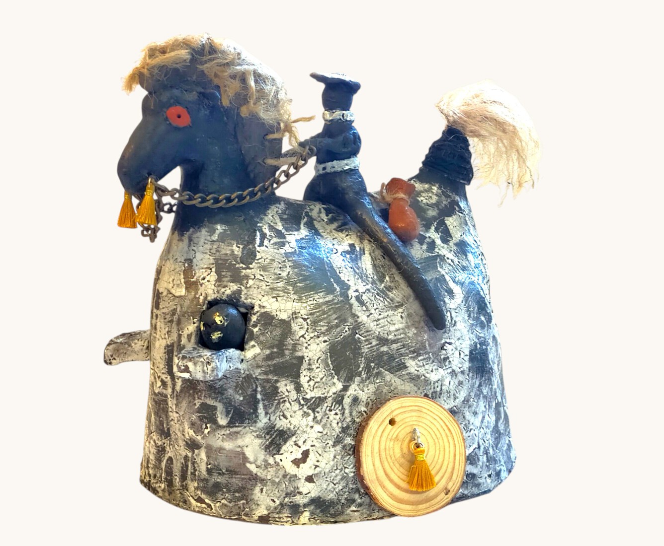 paard 7 met 1 berijder