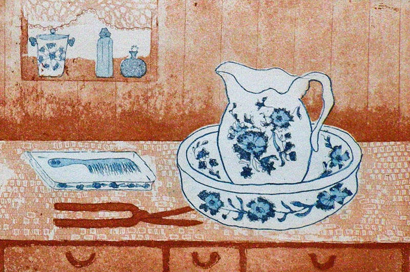 Waskom uit Grootmoederstijd