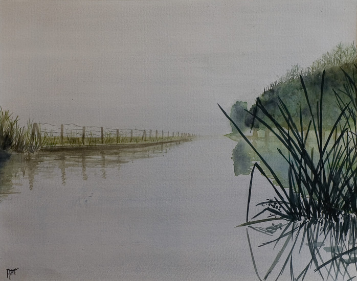 mist over de Kloostervaart