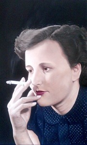 naar een zwart/wit foto van ca 1940