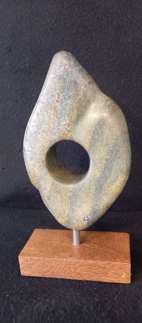 Abstract groen-bruin