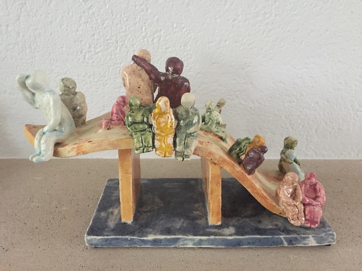 glijbaan van het leven