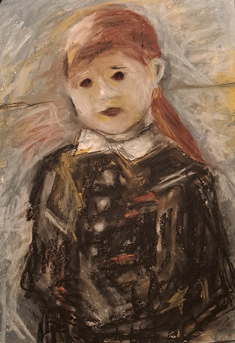 Het meisje met het witte kraagje