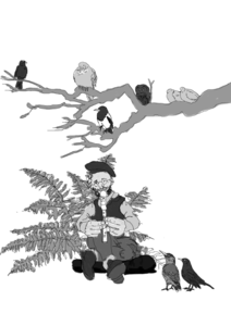 Een bijzondere activiteit van Chrys Steegmans is het illustreren van o.a. kinderboeken. 
Meest recent betreft het boeken geschreven door Han Berghs, eerst 'Pim Pardoes' en de 'Vrienden van Jongvoorgroen' en vervolgens 'Een Vergeten Tuin', de andere wereld van Gerrit en Marie. 

Het nieuwste boekwerk van Han heet 'Marie wordt Muzikant' met weer illustraties van Chrys Steegmans.
