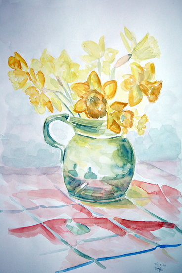 Vase with Flowers