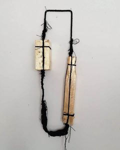 My Wearable art or objects have their own story. Sometimes created with leftovers, sometimes with things I collect.
Enjoy 