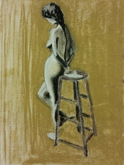 Naakt (Edward Hopper inspired)