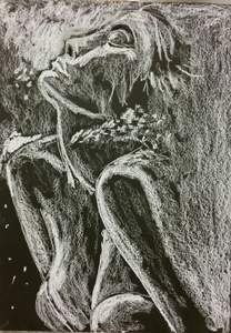 Portraits in charcoal