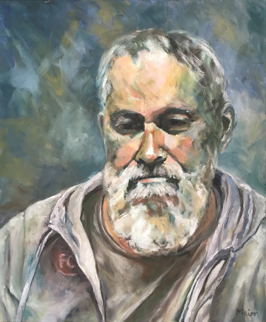 Zonder titel (portret van een vriend)