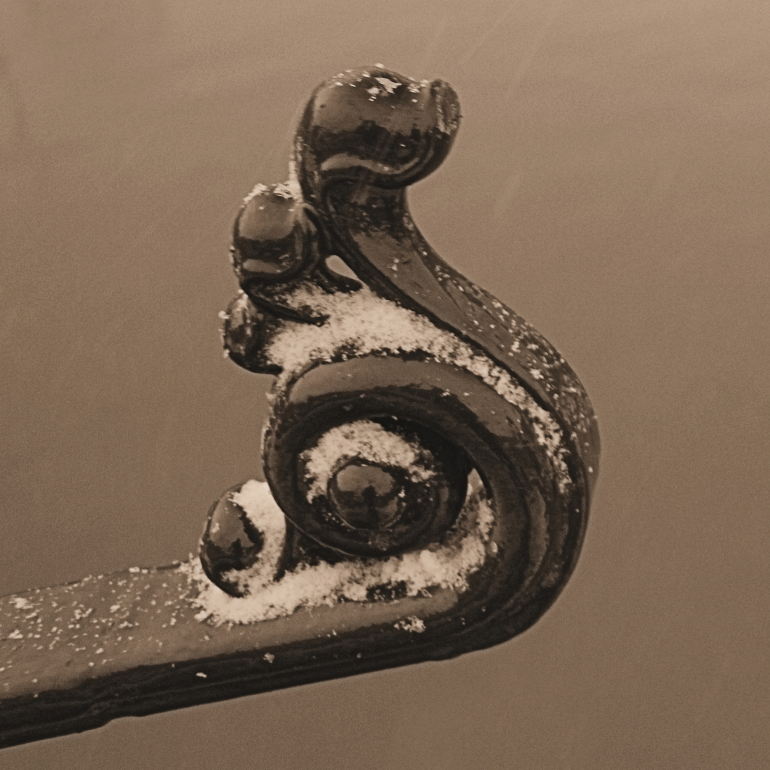 Detail Lange IJzerenbrug